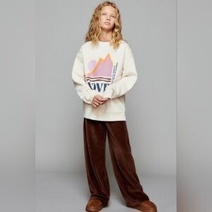 Zara | Cream Sweatshirt Arizona Roadtrip